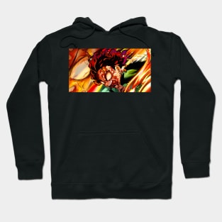 tanjiro demon form Hoodie